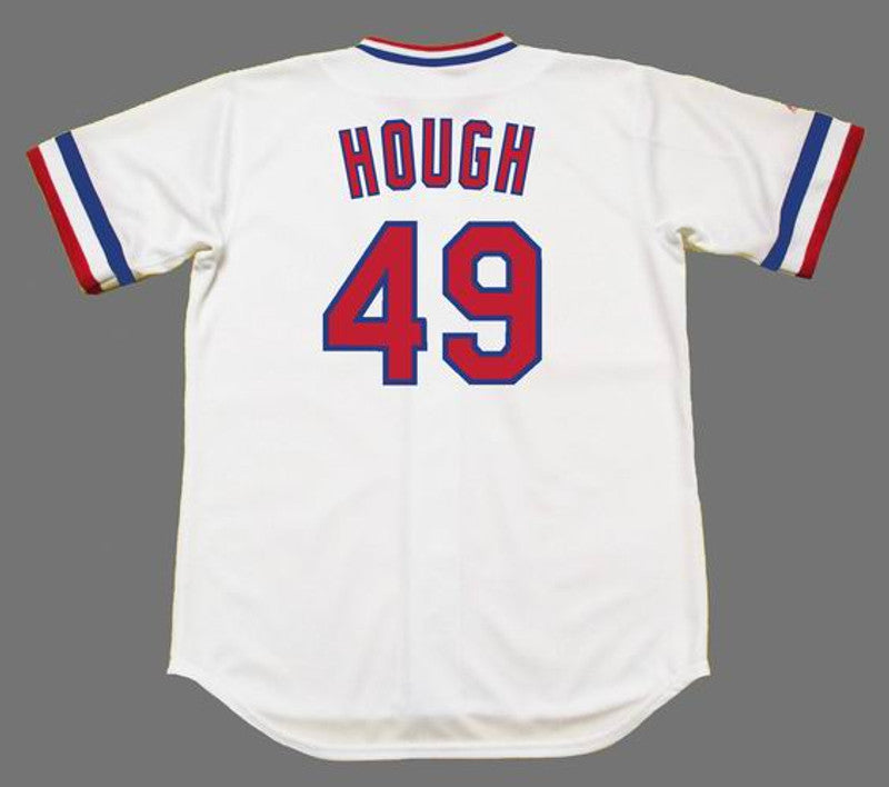 Charlie Hough Texas Rangers 1982 Baseball jersey retro stitched fan gear RTJ01492