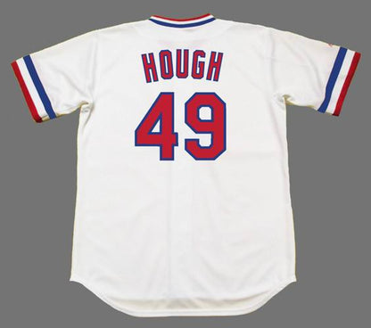 Charlie Hough Texas Rangers 1982 Baseball jersey retro stitched fan gear RTJ01492