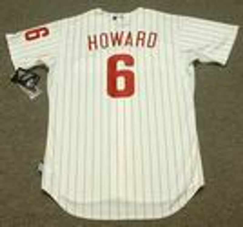 RH PP 2010 Cool Base Home Baseball Stitched Jersey, Vintage Baseball Jersey, Retro Sewn Jersey