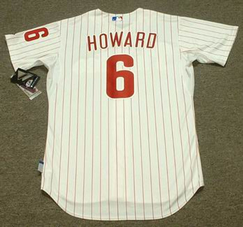 RH PP 2010 Cool Base Home Baseball Stitched Jersey, Vintage Baseball Jersey, Retro Sewn Jersey