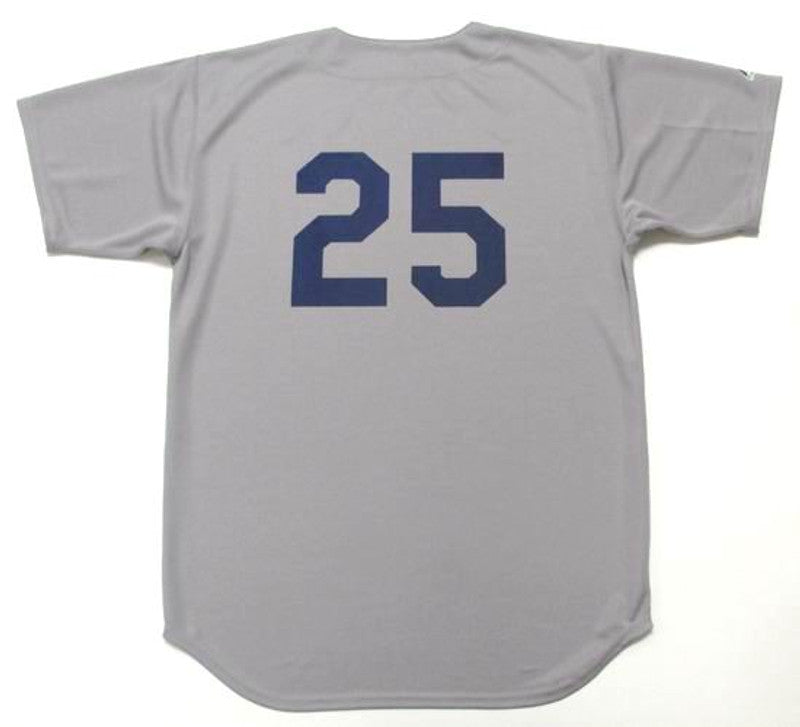 FH LAD 1960s Away Baseball Throwback Stitched Jersey, Vintage Baseball Jersey, Retro Sewn Jersey