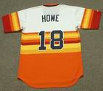 Art Howe Houston Astros 1980 Baseball jersey retro stitched fan gear RTJ01880
