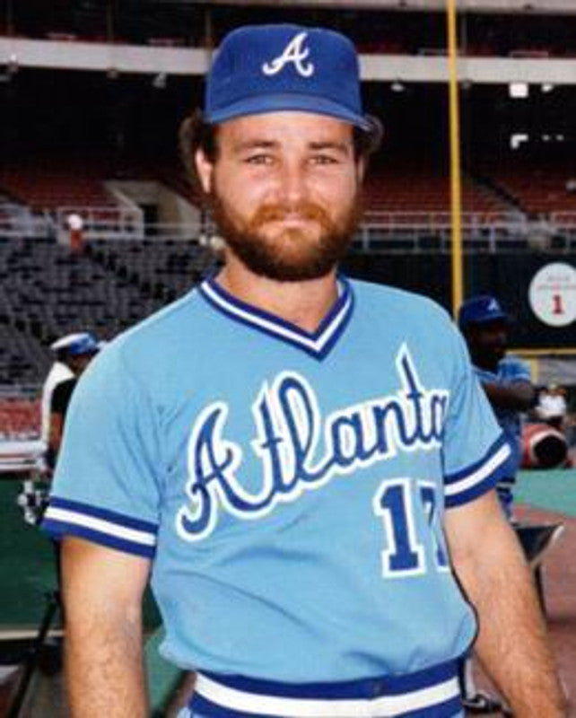 Glenn Hubbard Atlanta Braves 1982 Baseball jersey retro stitched fan gear RTJ00818