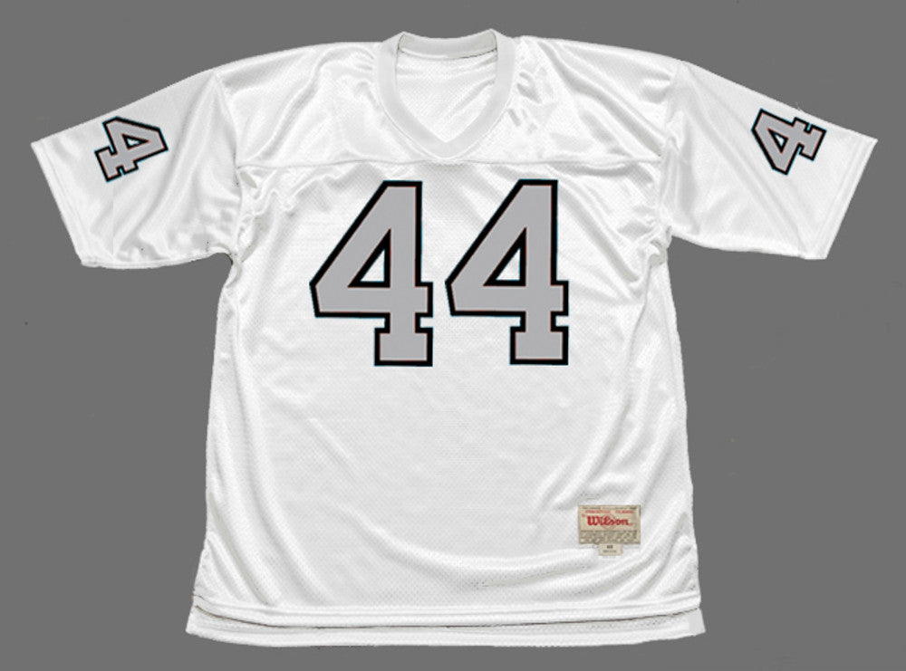 Oakland Raiders Marv Hubbard 1970 Away Throwback Football Jersey product image