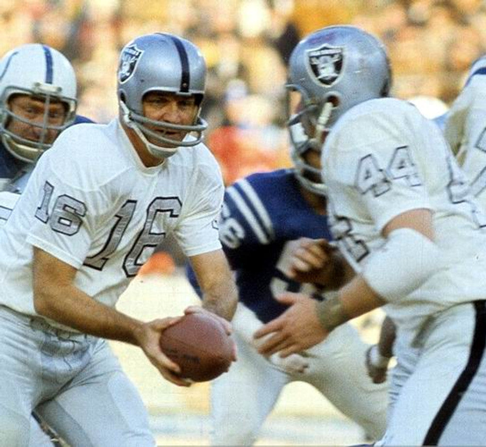 Oakland Raiders Marv Hubbard 1970 Away Throwback Football Jersey product image