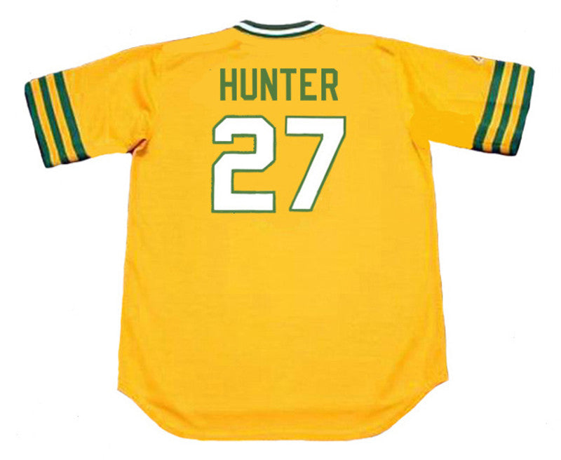 Jim Catfish Hunter Oakland Athletics 1972 Baseball jersey retro stitched fan gear RTJ00589