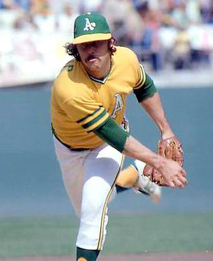 Jim Catfish Hunter Oakland Athletics 1973 Baseball jersey retro stitched fan gear RTJ00588