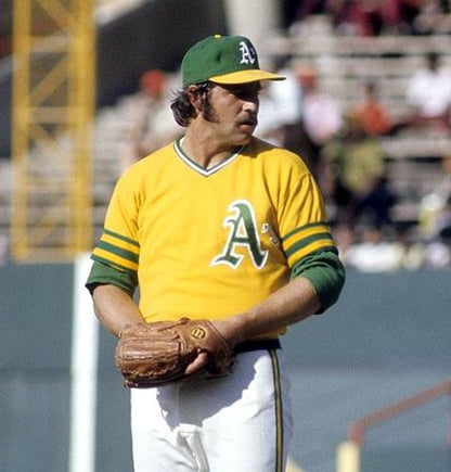 Jim Catfish Hunter Oakland Athletics 1974 Baseball jersey retro stitched fan gear RTJ00587