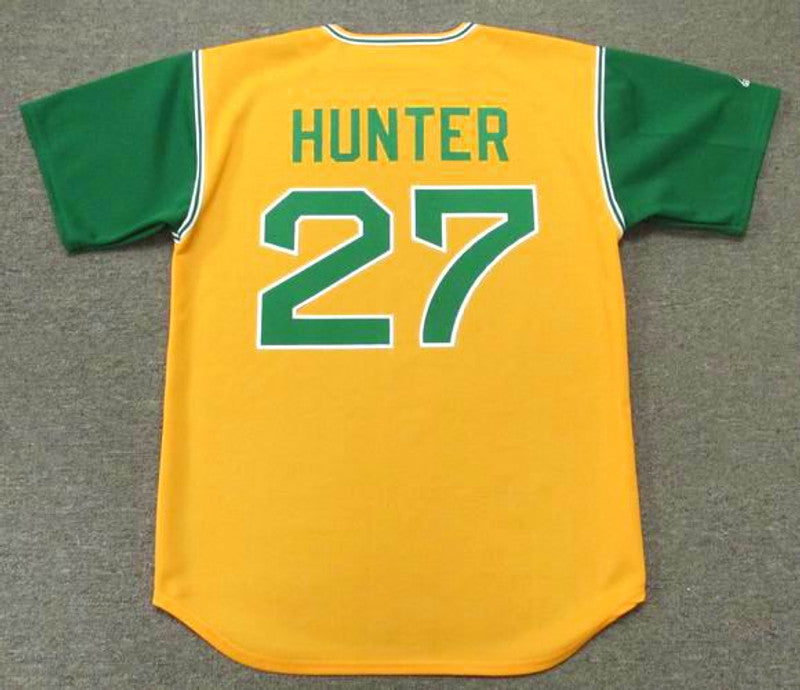 Jim Catfish Hunter Oakland Athletics 1969 Baseball jersey retro stitched fan gear RTJ00590
