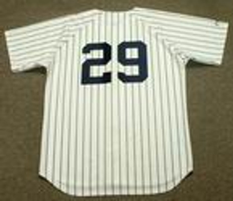 JCH NYY 1977 Cooperstown Home Stitched Jersey, Vintage Baseball Jersey, Retro Sewn Jersey