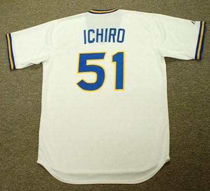 Ichiro Suzuki Seattle Mariners 1970s Baseball jersey retro stitched fan gear RTJ00717