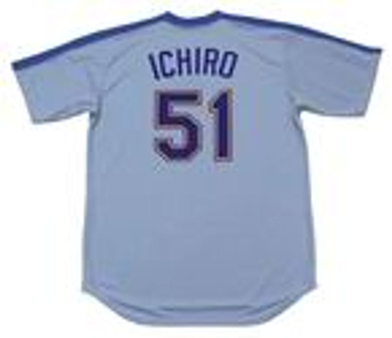 Ichiro Suzuki Seattle Mariners 1980s Baseball jersey retro stitched fan gear RTJ00716