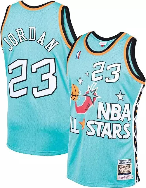 NBA All Star East M&N Jersey Michael Jordan 1996 retro stitched fan jersey RTJ12989 image 1