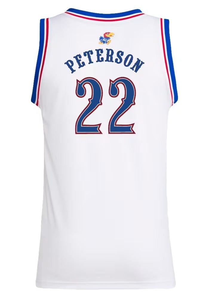 Kansas Jayhawks White Football Jersey product image