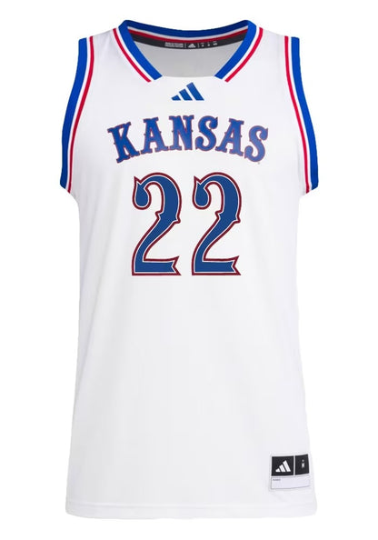 Kansas Jayhawks White Football Jersey product image