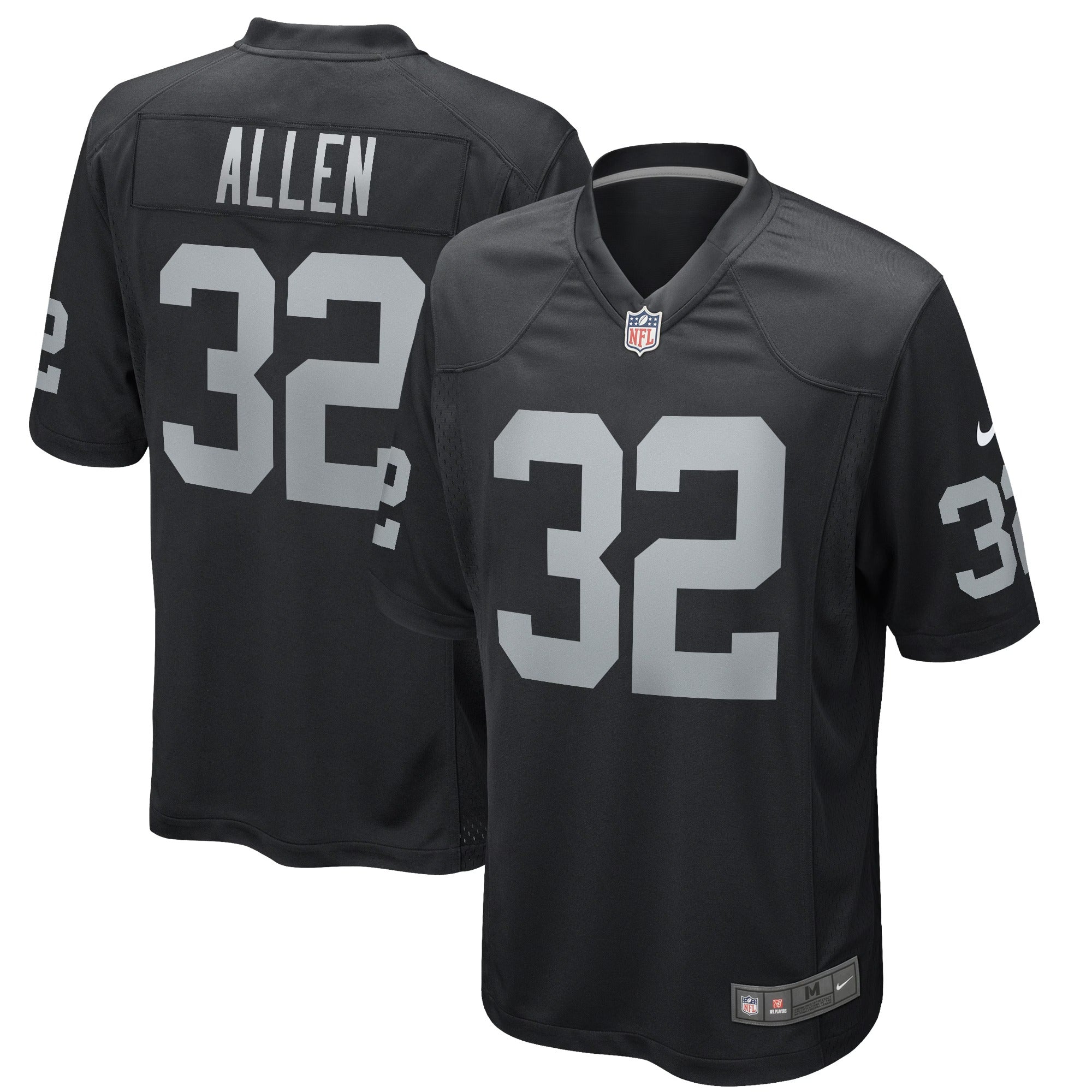 LVR MA Game Retired Black Player Football Jersey