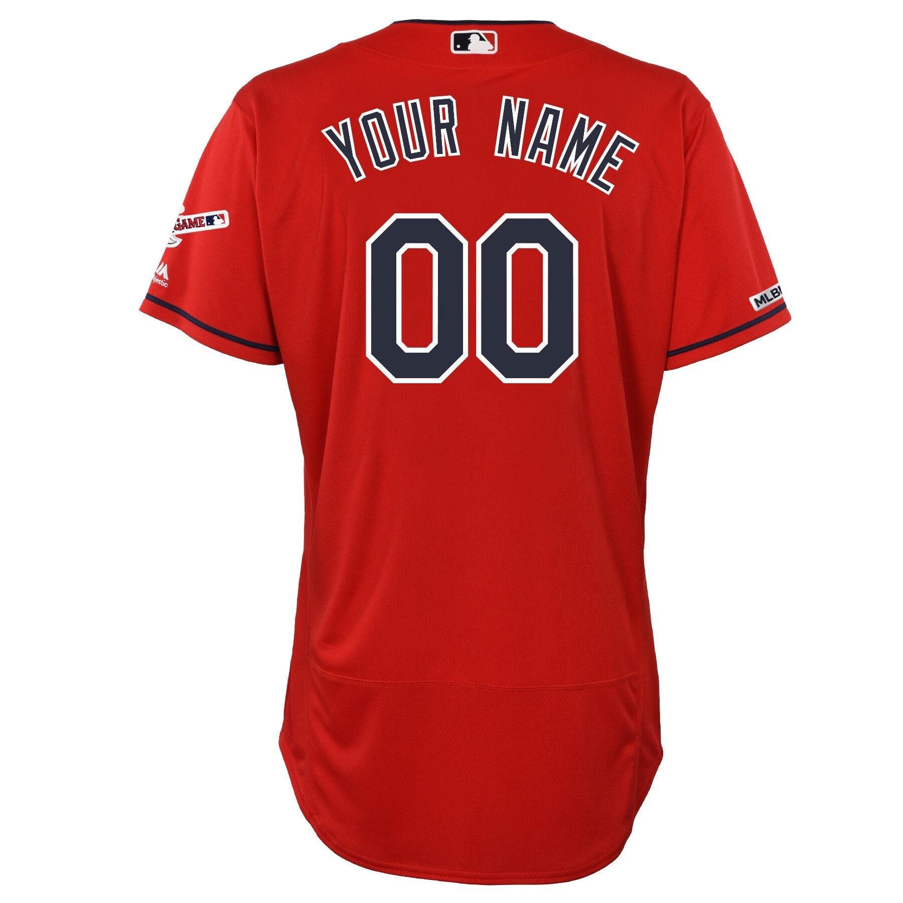 Ci Scarlet Alternate 2019 All Star Game Patch Flex Base Team Jersey retro stitched fan jersey RTJ12669 image 3