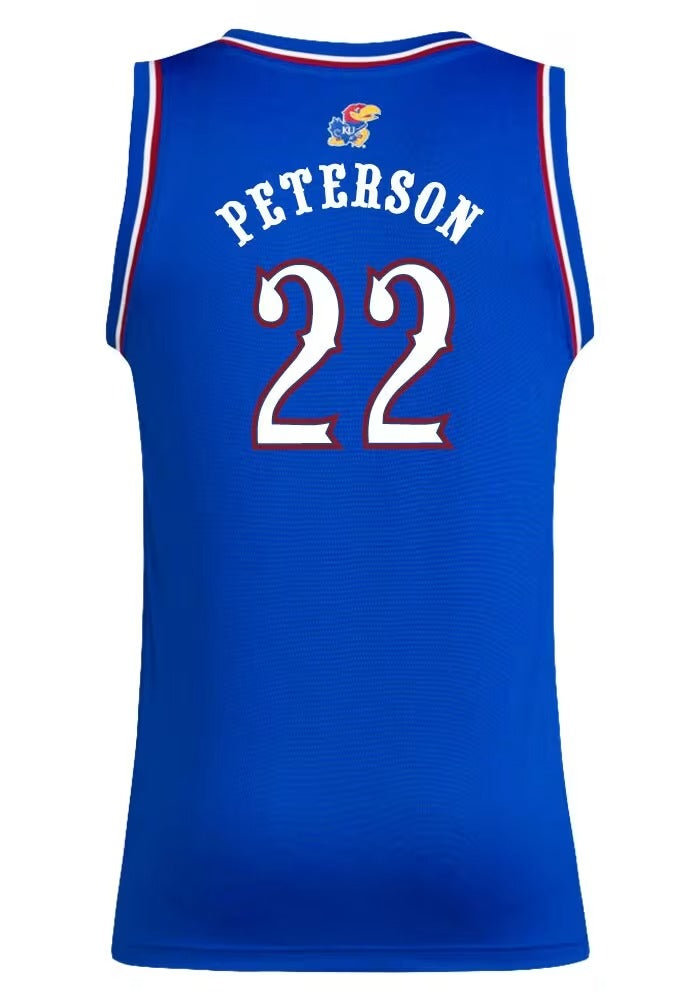 Kansas Jayhawks Blue Football Jersey product image