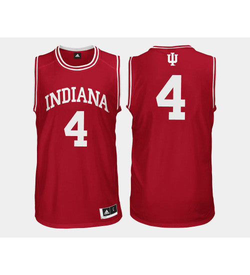Indiana Hoosiers 4 Victor Oladipo Red Road College Basketball Jersey retro stitched fan jersey RTJ10851 image 1