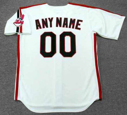 Cleveland Indians Cleveland Indians 1990s Baseball jersey retro stitched fan gear RTJ01370