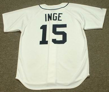 On Inge Detroit Tigers 2004 Baseball jersey retro stitched fan gear RTJ01633