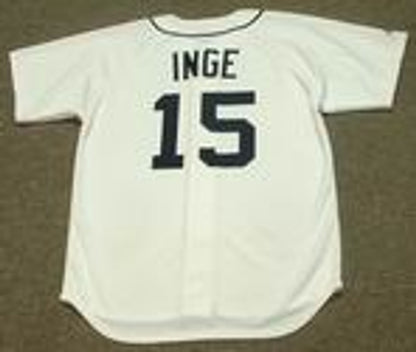 On Inge Detroit Tigers 2004 Baseball jersey retro stitched fan gear RTJ01633