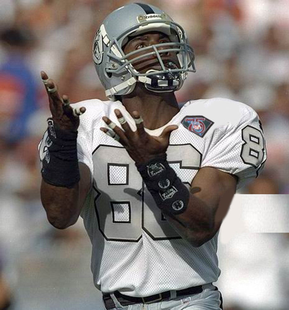 Los Angeles Raiders Rocket Ismail 1994 Away Throwback Football Jersey product image