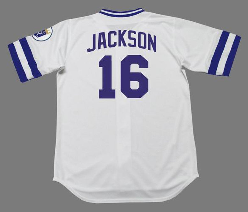 Bo Jackson Kansas City Royals 1989 Baseball jersey retro stitched fan gear RTJ01731