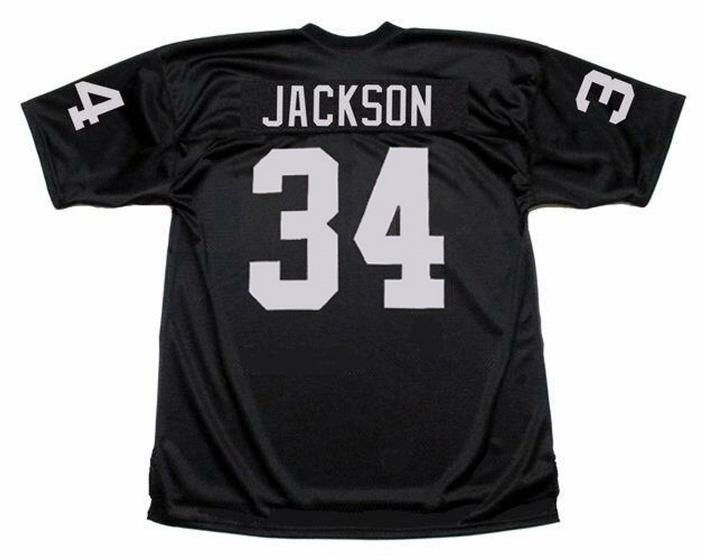 Los Angeles Raiders Bo Jackson 1987 Home Throwback Football Jersey product image