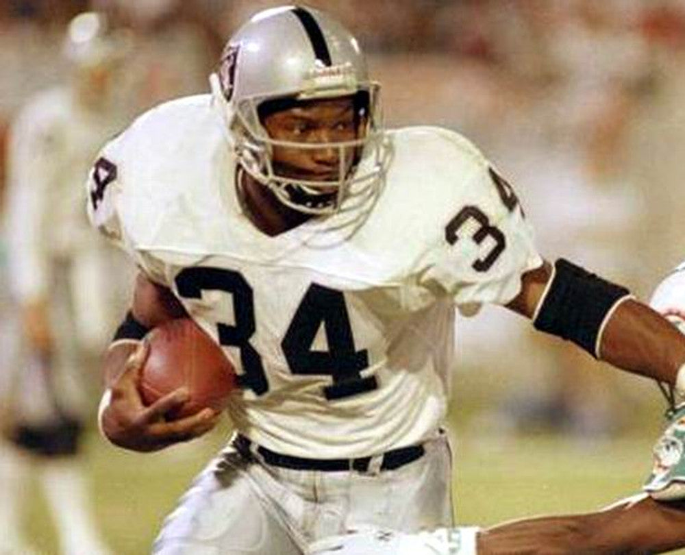 Los Angeles Raiders Custom Away Throwback Football Jersey product image