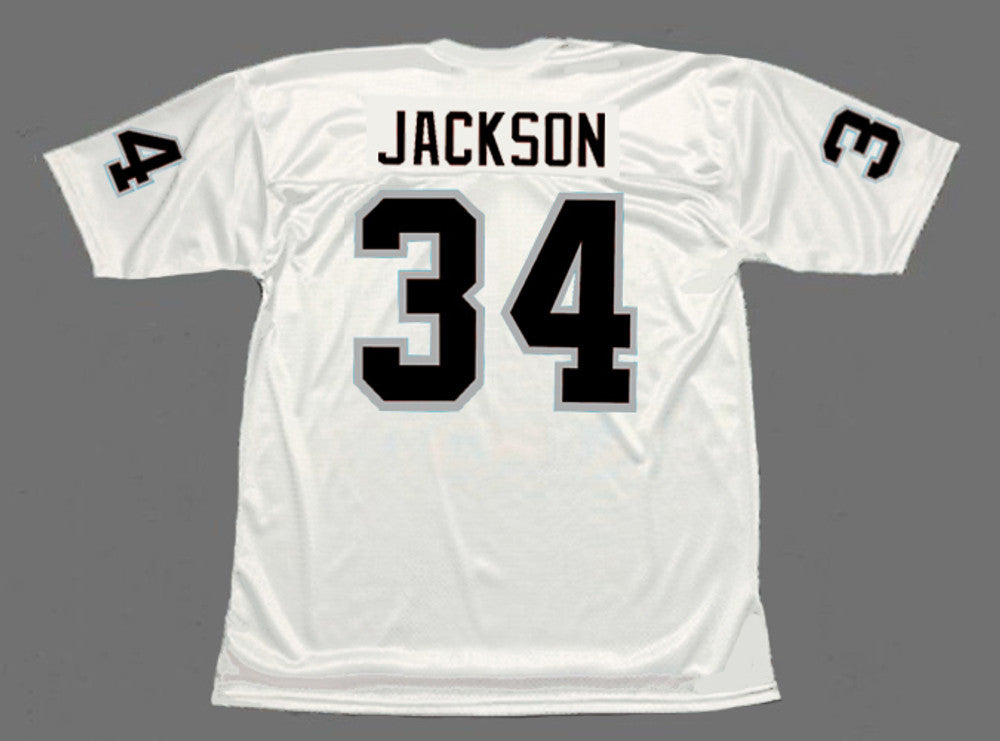 Los Angeles Raiders Bo Jackson 1987 Away Throwback Football Jersey product image
