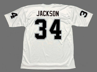 Los Angeles Raiders Bo Jackson 1987 Away Throwback Football Jersey product image