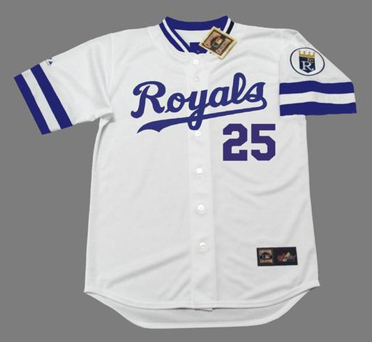 Danny Jackson Kansas City Royals 1985 Baseball jersey retro stitched fan gear RTJ01314