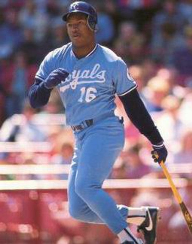 BJ KCR 1989 Away Baseball Throwback Stitched Jersey, Vintage Baseball Jersey, Retro Sewn Jersey