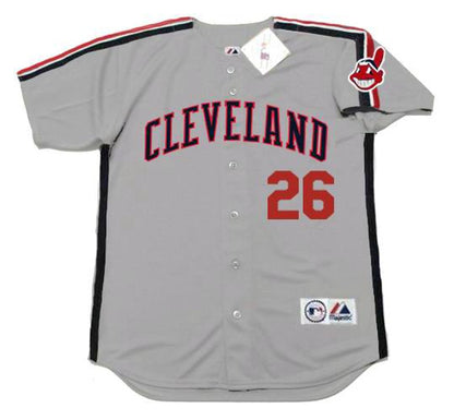Brook Jacoby Cleveland Indians 1990 Baseball jersey retro stitched fan gear RTJ01618