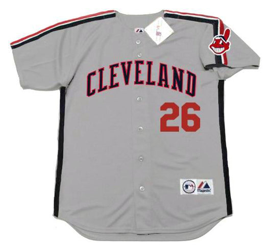 Brook Jacoby Cleveland Indians 1990 Baseball jersey retro stitched fan gear RTJ01618