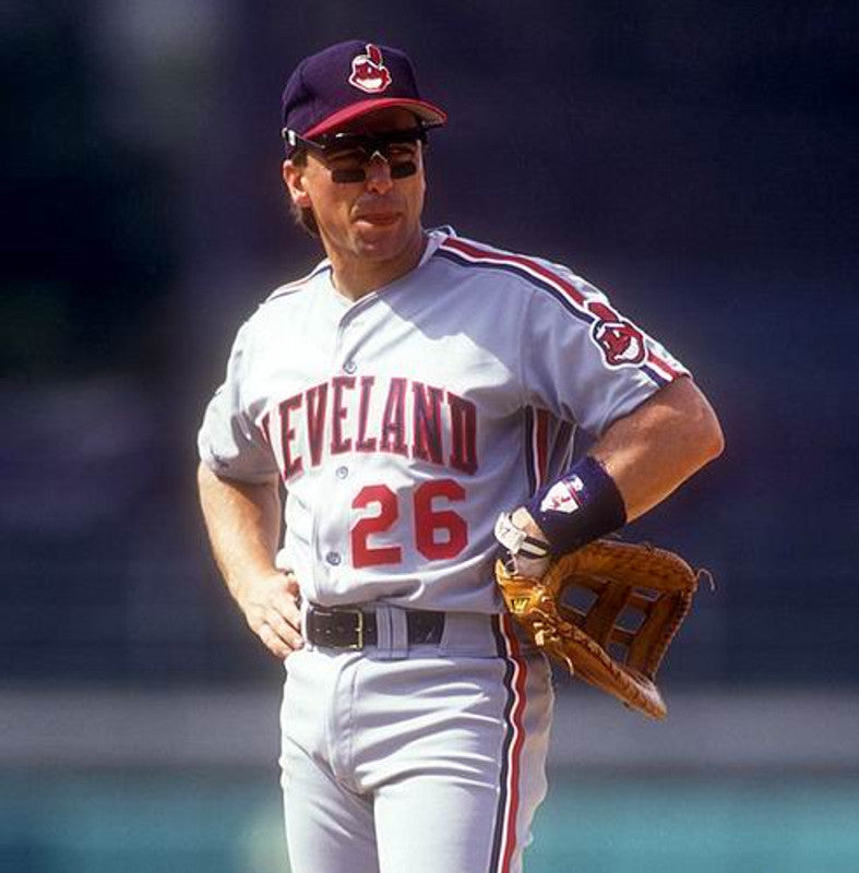 Brook Jacoby Cleveland Indians 1990 Baseball jersey retro stitched fan gear RTJ01618