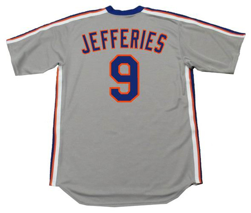Gregg Jefferies New York Mets 1987 Baseball jersey retro stitched fan gear RTJ00790
