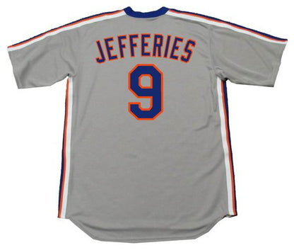 Gregg Jefferies New York Mets 1987 Baseball jersey retro stitched fan gear RTJ00790
