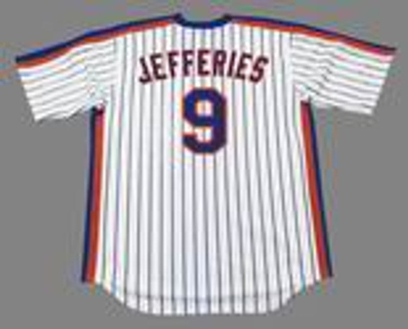 Gregg Jefferies New York Mets 1987 Baseball jersey retro stitched fan gear RTJ00789