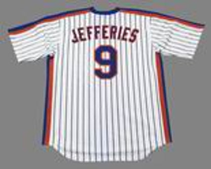 Gregg Jefferies New York Mets 1987 Baseball jersey retro stitched fan gear RTJ00789