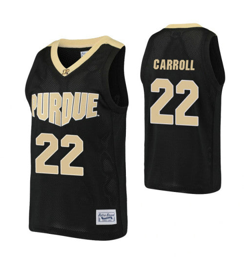 Purdue Boilermakers 22 Joe Barry Carroll Alumni College Basketball Jersey Black retro stitched fan jersey RTJ8254
