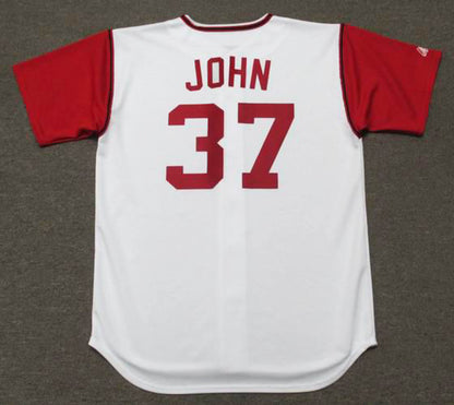 TJ CI 1964 Cooperstown Home Baseball Stitched Jersey, Vintage Baseball Jersey, Retro Sewn Jersey