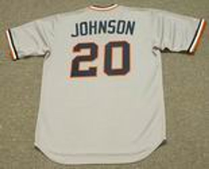 Howard Johnson Detroit Tigers 1984 Baseball jersey retro stitched fan gear RTJ00731
