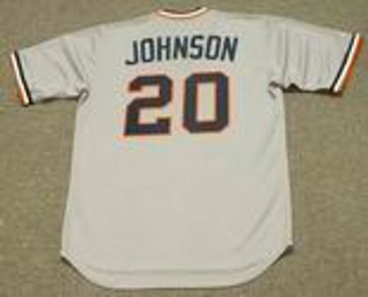 Howard Johnson Detroit Tigers 1984 Baseball jersey retro stitched fan gear RTJ00731