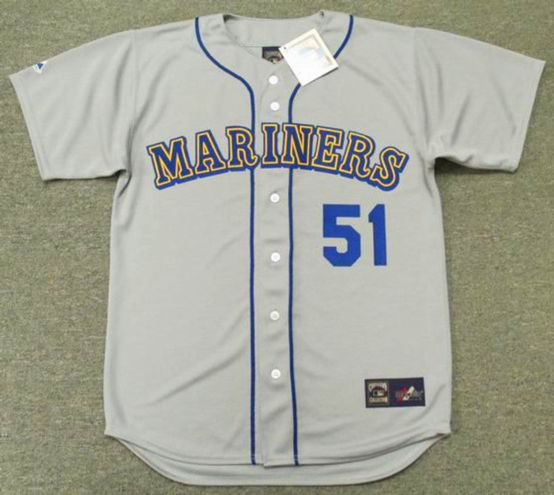 RJ SM 1990 Cooperstown Away Baseball Stitched Jersey, Vintage Baseball Jersey, Retro Sewn Jersey