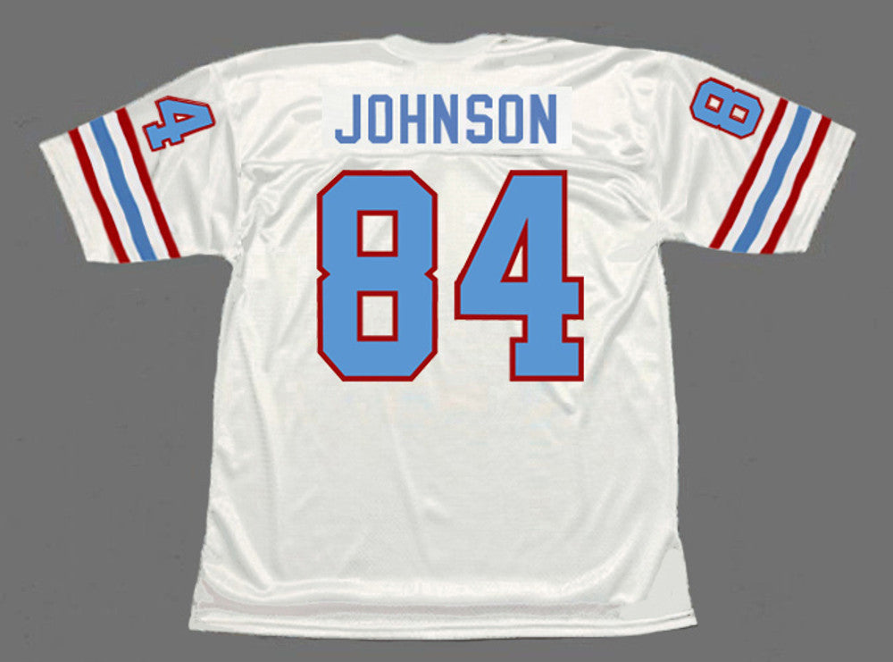 Houston Oilers Billy Johnson 1977 Throwback White Football Jersey product image