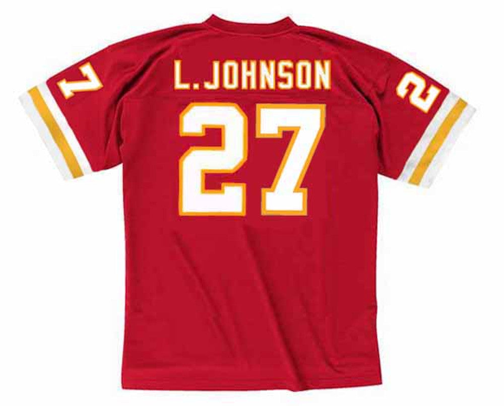 Kansas City Chiefs Larry Johnson 2005 Home Throwback Football Jersey product image