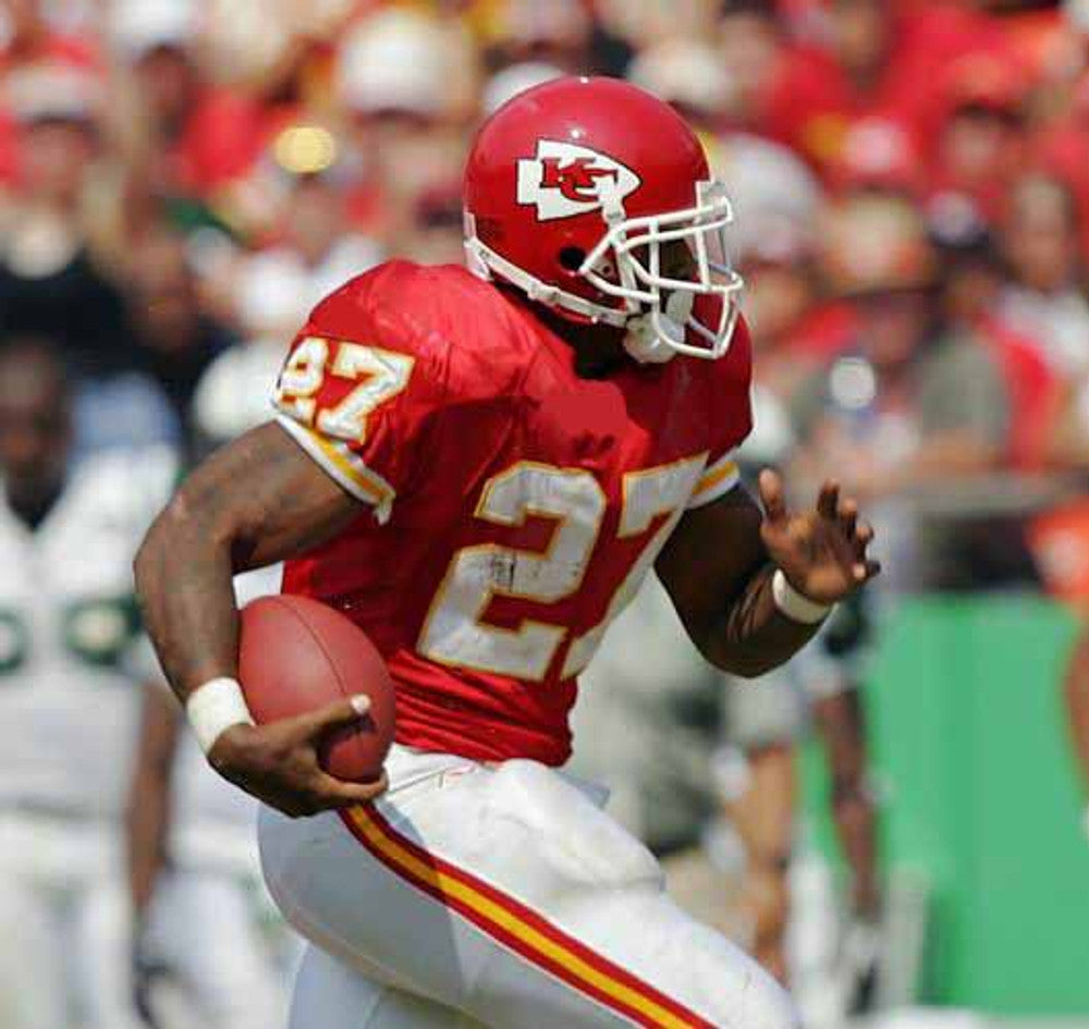 Kansas City Chiefs Larry Johnson 2005 Home Throwback Football Jersey product image