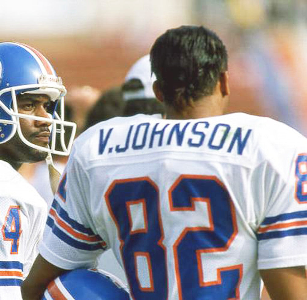 Denver Broncos Vance Johnson 1987 Throwback Football Jersey product image